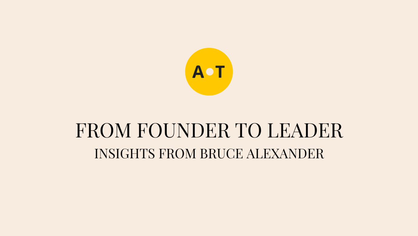 All Together - From Founder to Leader